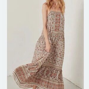 Spell Jasmine Strappy Maxi Dress XS